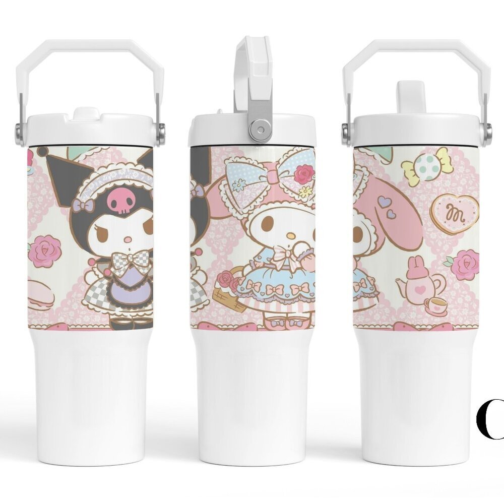 Custom Personalized 30OZ Sanrio Kawaii My Melody Bunny, Hello Kitty, Kuromi, 30o